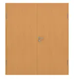 Frontansicht von GARANT Doppelflügeltür inkl. Zarge Buche Exklusiv CPL