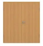 Frontansicht von GARANT Doppelflügeltür inkl. Zarge Eiche Premium CPL