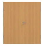 Frontansicht von GARANT Doppelflügeltür inkl. Zarge Eiche Premium GCK08