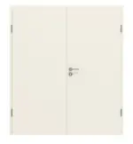 Frontansicht von CLASSEN Doppelflügeltür RAL 9010 Weißlack 2.1 mit Zarge