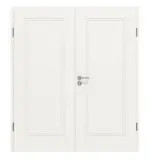 Frontansicht von Terra 3.10 Lackweiß RAL 9016 Doppelflügeltür inkl. Zarge - Classen