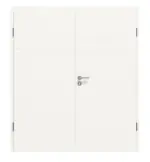 Frontansicht von CLASSEN Doppelflügeltür Dynamic 3.26 Weißlack RAL 9016 inkl. Zarge