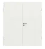 Frontansicht von Dynamic 3.3 Lackweiß RAL 9003 Doppelflügeltür inkl. Zarge - Classen