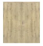 Frontansicht von Doppelflügeltür Hamilton Eiche CPL inkl. Zarge - Classen