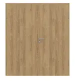 Frontansicht von CLASSEN Doppelflügeltür 4.1 Hickory Eiche CPL inkl. Zarge