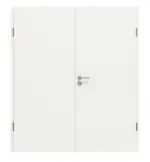 Frontansicht von Doppelflügeltür 4.1 Weiß RAL 9016 CPL inkl. Zarge - Classen