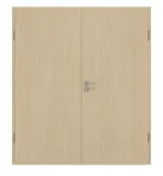 Frontansicht von GARANT Doppelflügeltür inkl. Zarge Natura Ahorn GCK08