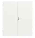 Frontansicht von GARANT Doppelflügeltür inkl. Zarge Weißlack 9016