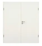 Frontansicht von GARANT Doppelflügeltür inkl. Zarge Weiß Struktur Premium CPL