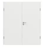 Frontansicht von GARANT Doppelflügeltür inkl. Zarge Matt Weißlack 9016 G-TEC