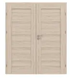 Frontansicht von CLASSEN Doppelflügeltür Havana M1 Eiche Sonoma 3D Look inkl. Zarge 