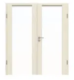 Frontansicht von Sueno 1 Concept Durat Lärche lasiert Doppelflügeltür inkl. Zarge - Huga