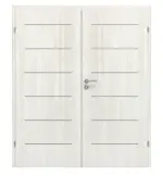 Frontansicht von CLASSEN Doppelflügeltür Tetyda M5 Norwegische Esche CPL inkl. Zarge 