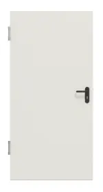 Frontansicht von Innentür-Set Stahl Mehrzwecktür STU/STS MZ-1 inkl. Blockzarge 62/55 - Hörmann