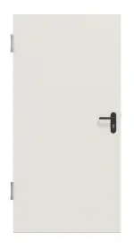 Frontansicht von Außentür-Set Stahl Mehrzwecktür STU/STS MZ-1 inkl. Blockzarge 62/55 - Hörmann