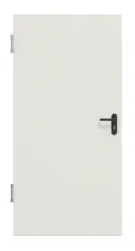 Frontansicht von Außentür-Set Stahl Mehrzwecktür STU/STS MZ-1 inkl. Blendrahmen - Hörmann