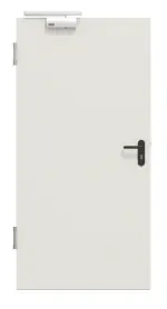 Frontansicht von Innentür-Set Stahl mit Feuerschutzfunktion STU/STS T30-1 inkl. Eckzarge - Hörmann