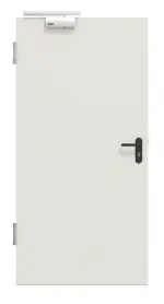 Frontansicht von Innentür-Set Stahl mit Feuerschutzfunktion STU/STS T30-1 inkl. 2-schaliger Umfassungszarge - Hörmann