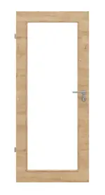 Frontansicht von Asteiche quer LA 27 Basic Durat Innentür - Huga