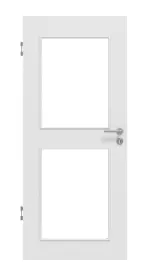 Frontansicht von Bütte Weiß LA 12 Basic Durat Innentür - Huga