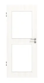 Frontansicht von Pino Weiß LA 12 Basic Durat Innentür - Huga