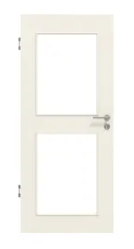Frontansicht von Weiß ähnlich RAL 9010 LA 12 Basic Lack Innentür - Huga