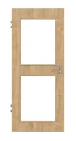 Frontansicht von Asteiche LA 12 Basic Durat Innentür - Huga