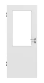 Frontansicht von Bütte Weiß LA 7 Basic Durat Innentür - Huga