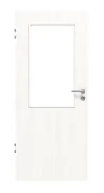 Frontansicht von Pino Weiß LA 7 Basic Durat Innentür - Huga