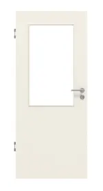 Frontansicht von Weiß ähnlich RAL 9010 LA 7 Basic Lack Innentür - Huga
