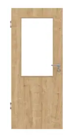 Frontansicht von Asteiche LA 7 Basic Durat Innentür - Huga