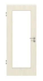 Frontansicht von Lärche lasiert LA 8 Basic Durat Innentür - Huga