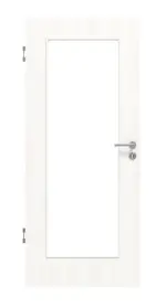 Frontansicht von Pino Weiß LA 8 Basic Durat Innentür - Huga