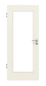 Frontansicht von Weiß ähnlich RAL 9010 LA 8 Basic Lack Innentür - Huga