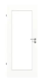 Frontansicht von Ultramatt Weiß LA 8 Basic Innentür - Huga