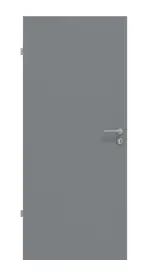 Frontansicht von Ultramatt Hygge Grau Basic Innentür - Huga