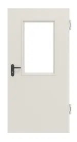 Frontansicht von Innentür-Set Stahl Mehrzwecktür D65-1 OD mit LA-B2 inkl. Umfassungszarge - Hörmann