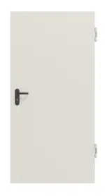 Frontansicht von Komplettset Stahl Mehrzweckaußentür D65-1 OD inkl. DryFix-Zarge - Hörmann