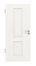 Frontansicht von HUGA Innentür Landhaus 5 Weißlack Classic