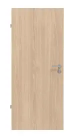 Frontansicht von WESTAG Innentür-Set Eiche Eleganzia Ei 342 PortaLit CPL mit Zarge und Drücker