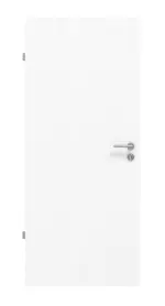 Türblatt von Innentür-Set Esche Weiß Pore ES 242 PortaLit mit Zarge und Drücker