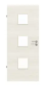 Frontansicht von Pinie Weiß Cross PIC 230 Typ LA-3 GetaLit Innentür - Westag