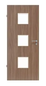 Frontansicht von Nussbaum Noce NU 736 Typ LA-3 GetaLit Innentür - Westag