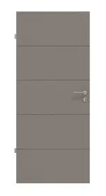 Frontansicht von Signum 15 Basic Lack Taupe RAL 7048 Innentür - Huga