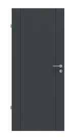 Frontansicht von Signum 16 Basic Lack Anthrazit RAL 7016 Innentür - Huga