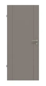 Frontansicht von Signum 16 Basic Lack Taupe RAL 7048 Innentür - Huga