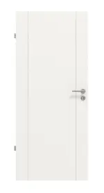 Frontansicht von Signum 16 Basic Lack Verkehrsweiß RAL 9016 Innentür - Huga