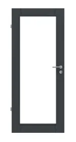 Frontansicht von Signum 20 LA 27 Basic Lack Anthrazit RAL 7016 Innentür - Huga