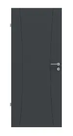 Frontansicht von Signum 20 Basic Lack Anthrazit RAL 7016 Innentür - Huga