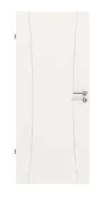 Frontansicht von Signum 20 Basic Lack Verkehrsweiß RAL 9016 Innentür - Huga